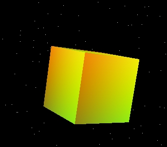 动态光影立方体 - Three.js示例