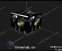 Three.js溶解动画着色器 - 物体渐隐渐现的3D特效