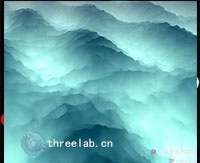 波涛海浪 - Three.js示例