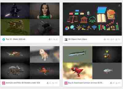 sketchfab免费模型